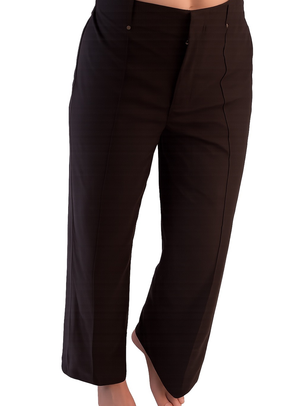 Nicole Miller New York Chocolate Brown Wide Leg Pants – Women’s Size 8